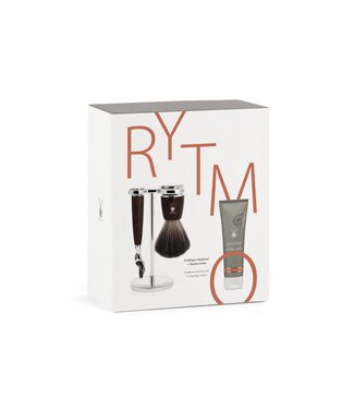 Muhle cadeauset met Rytmo scheerset en scheercrème in tube