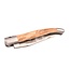 Laguiole en Aubrac 12cm olijfhout - double platines - mat