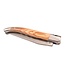 Laguiole en Aubrac 12cm olijfhout - double platines - mat