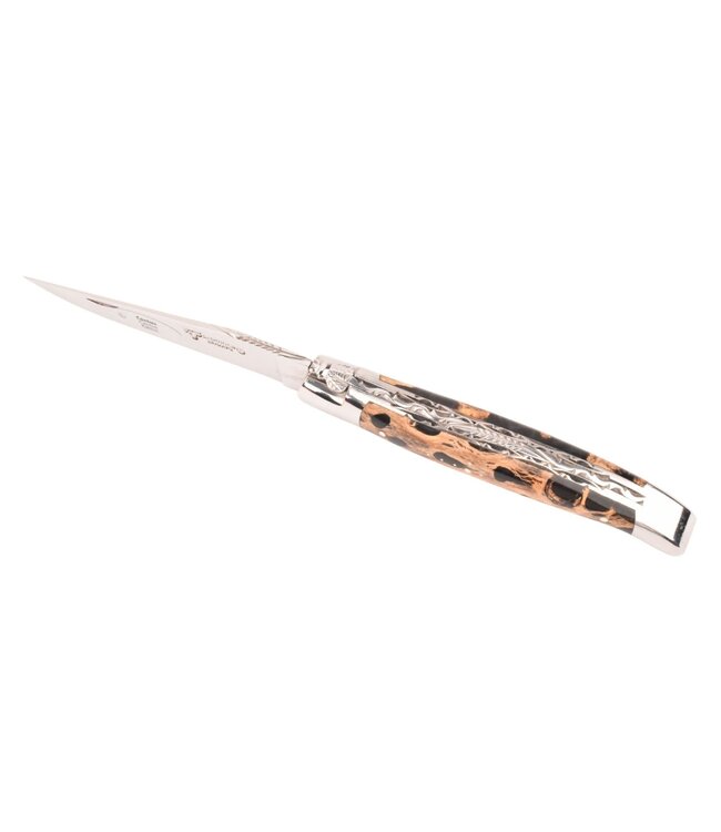 Laguiole en Aubrac 12cm cactus - double platines - glanzend