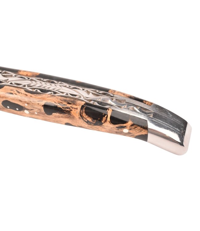 Laguiole en Aubrac 12cm cactus - double platines - glanzend