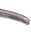 Laguiole en Aubrac 12cm vuurvlierbes wortel paars - eikenblad bij - plein manche - mat