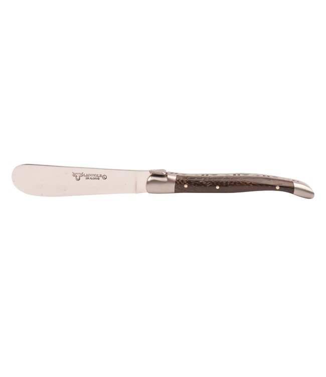 Laguiole en Aubrac set van botermes in wenge en boterplankje in acacia