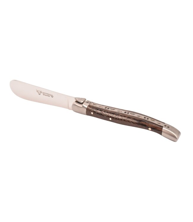 Laguiole en Aubrac set van botermes in wenge en boterplankje in acacia
