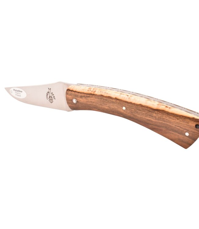Camembert 11cm pistache - platines guillochées