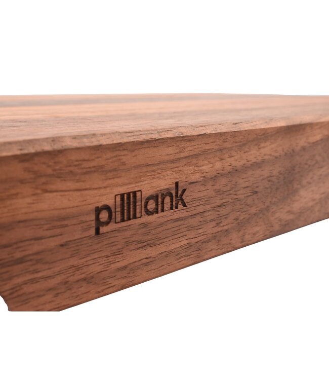Plllank unieke langshouten snijplank in zebrano, wengé, notelaar en kers (#235) - medium (± 50 x 35 cm)