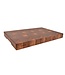 Plllank unieke kopshouten snijplank in notelaar (#233) - medium (± 50 x 35 cm)
