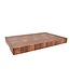 Plllank unieke kopshouten snijplank in notelaar (#233) - medium (± 50 x 35 cm)