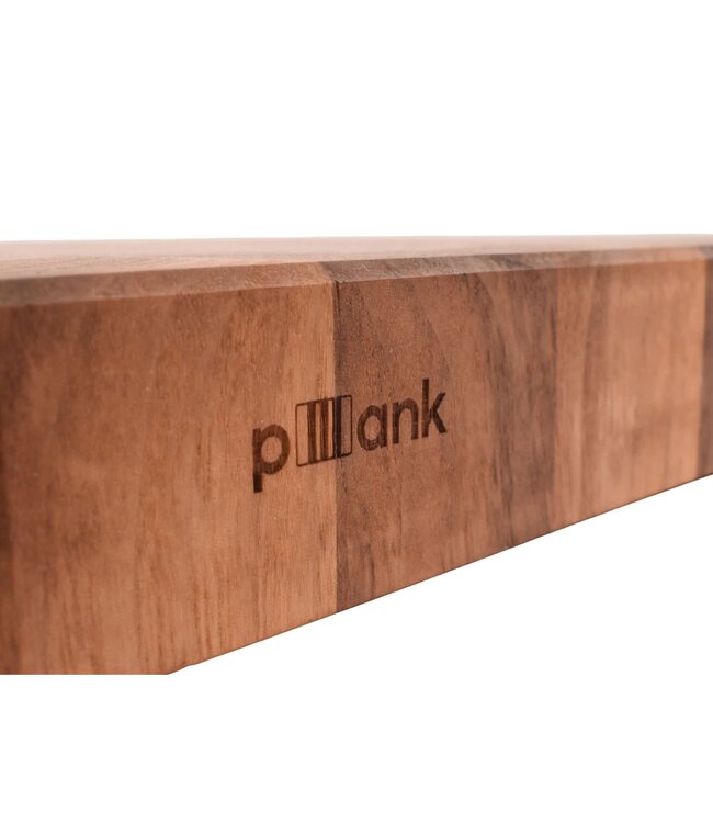 Plllank unieke kopshouten snijplank in notelaar (#233) - medium (± 50 x 35 cm)