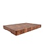 Plllank unieke kopshouten snijplank in notelaar (#233) - medium (± 50 x 35 cm)