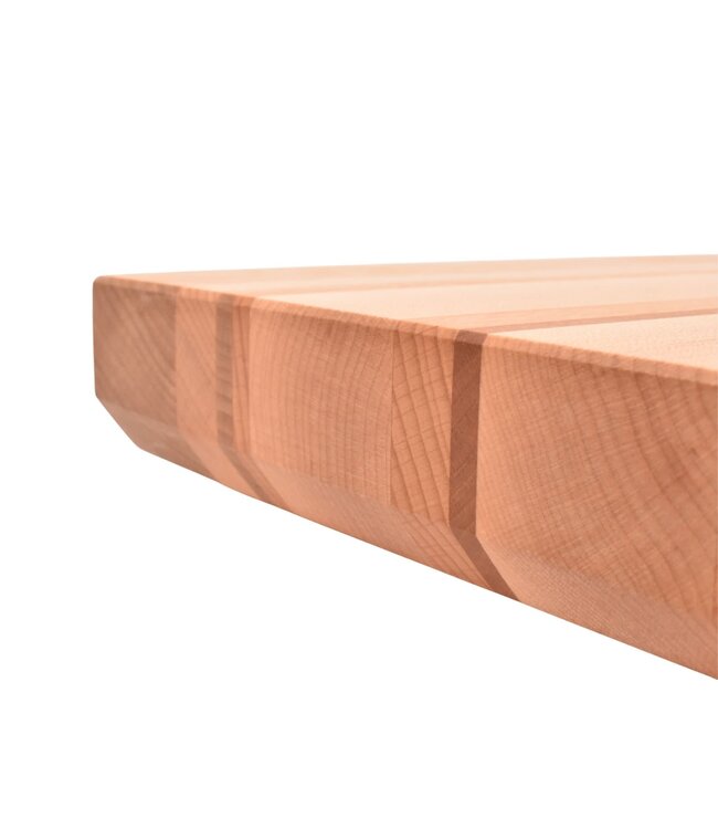 Plllank unieke langshouten snijplank in kerselaar, beuk, esdoorn en berk - medium (± 50 x 35 cm)