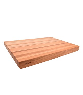 Plllank unieke langshouten snijplank in kerselaar, beuk, esdoorn en berk - medium (± 50 x 35 cm)