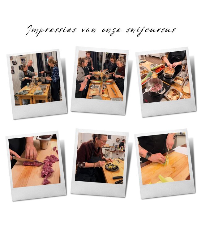 Snijtechnieken in de keuken - donderdag 25/06/2026 18u-21u (per 2 personen inschrijven)