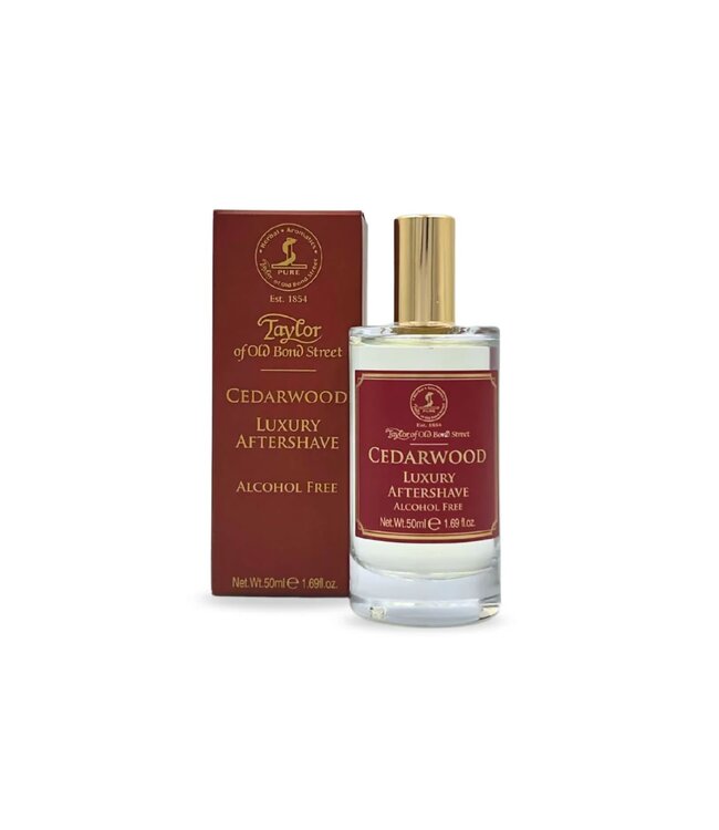 Taylor of Old Bond Street luxury aftershave - Cedarwood - 50ml
