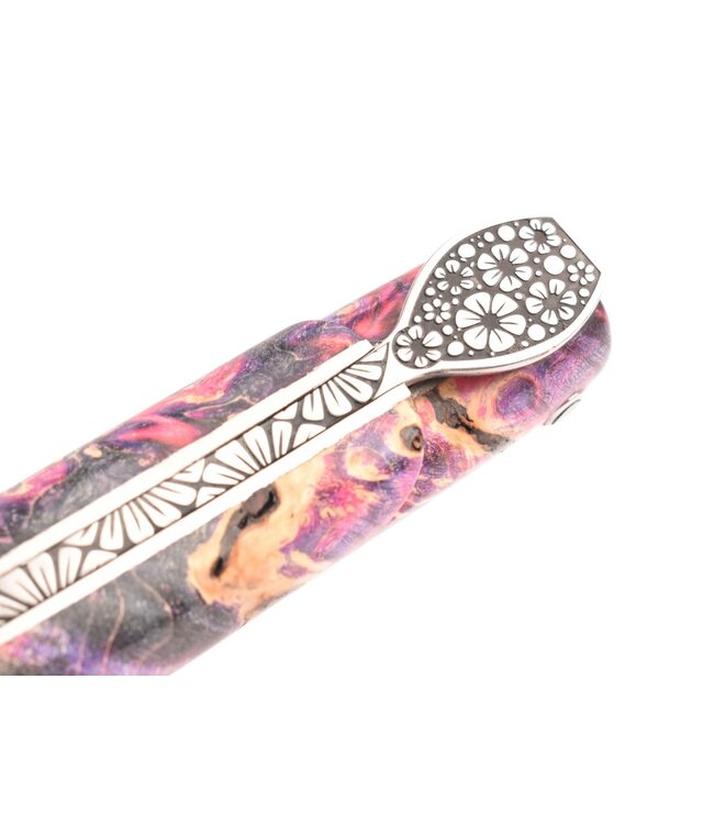 Laguiole en Aubrac 12cm vlierbes wortel - sleutelbloem bij - plein manche - mat