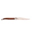 Laguiole en Aubrac 12cm slangenhout - messing - hartvormige bij - mat