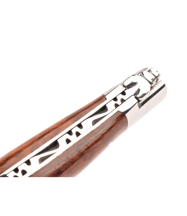 Laguiole en Aubrac 12cm amourette - marqueterie wild zwijn in ivoor - glanzend