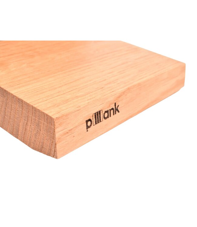 Plllank magnetische messenhouder in eik - voor 2 messen (breedte 15cm)