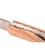 Camembert 11cm bois d'Aubrac - platines guillochées - damast