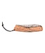 Camembert 11cm bois d'Aubrac - platines guillochées - damast