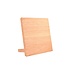 Plllank magnetische messenhouder in eik - voor 4  messen (breedte 25cm)