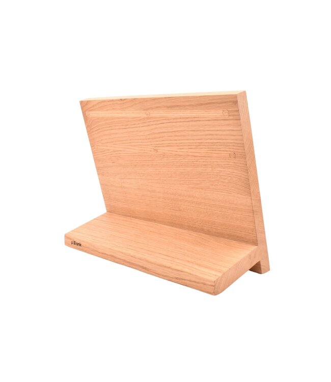 Plllank magnetische messenhouder in eik - voor 5 messen (breedte 35cm)