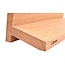 Plllank magnetische messenhouder in eik - voor 5 messen (breedte 35cm)