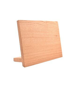 Plllank magnetische messenhouder in eik - voor 5 messen (breedte 35cm)