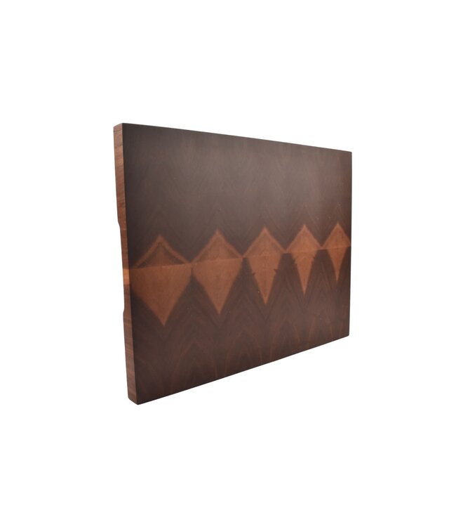 Plllank Nux kopshouten snijplank in notelaar - medium