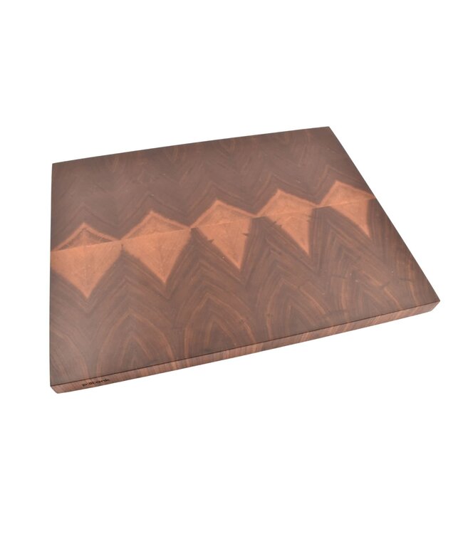 Plllank Nux kopshouten snijplank in notelaar - medium