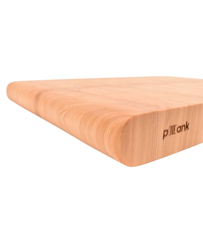 Plllank unieke kopshouten snijplank in lariks - medium (± 50 x 35 cm)