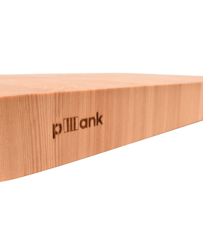Plllank unieke kopshouten snijplank in lariks - medium (± 50 x 35 cm)
