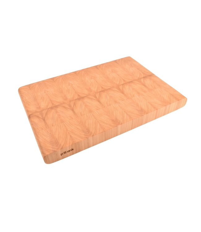 Plllank unieke kopshouten snijplank in lariks - medium (± 50 x 35 cm)