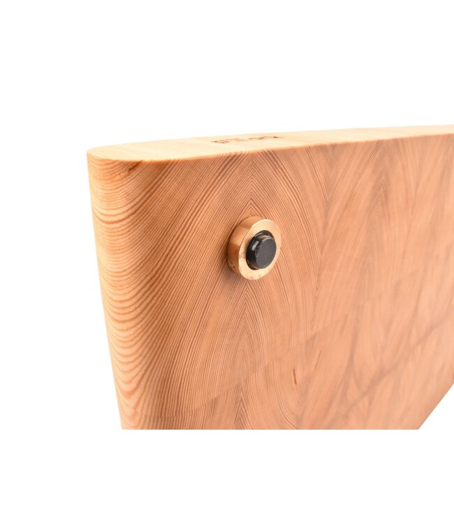 Plllank unieke kopshouten snijplank in lariks - medium (± 50 x 35 cm)
