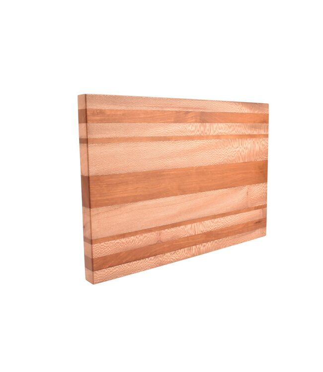 Plllank Aurora langshouten snijplank in plataan en kers - small