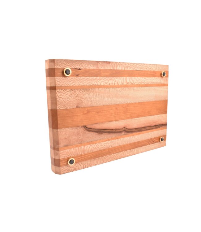 Plllank Aurora langshouten snijplank in plataan en kers - small