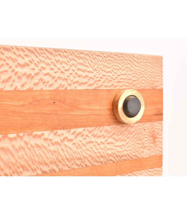 Plllank Aurora langshouten snijplank in plataan en kers - small