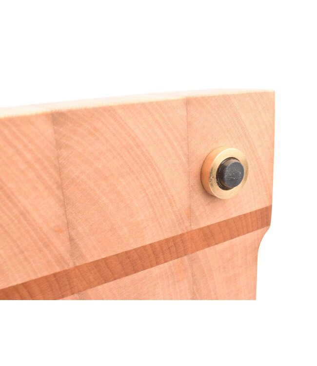 Plllank unieke kopshouten snijplank in plataan en kers - small