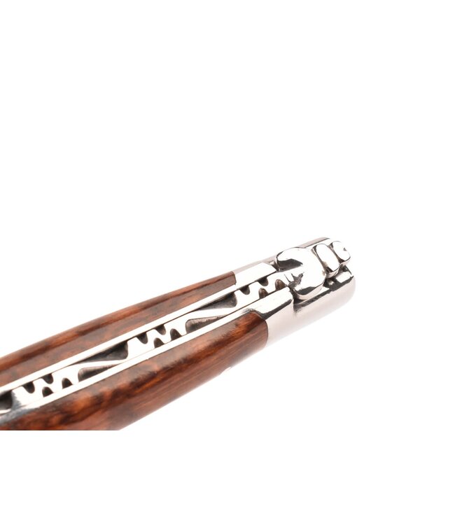 Laguiole en Aubrac 12cm amourette - marqueterie hert in ivoor - glanzend