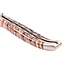Laguiole en Aubrac 12cm mammoetkies rood - double platines - mat