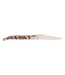 Laguiole en Aubrac 12cm mammoetkies rood - double platines - mat