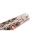Laguiole en Aubrac 12cm mammoetkies rood - double platines - mat