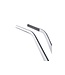 Triangle pincet met gebogen punt rvs - 35cm