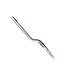 Triangle pincet met knik rvs - 14cm