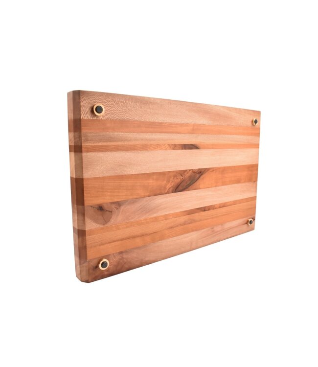 Plllank Aurora langshouten snijplank in plataan en kers - medium (± 50 x 35 cm)