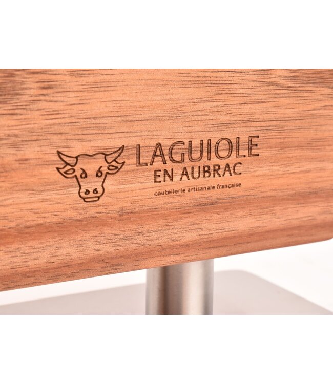 Laguiole en Aubrac magneetblok in acacia voor 8 messen