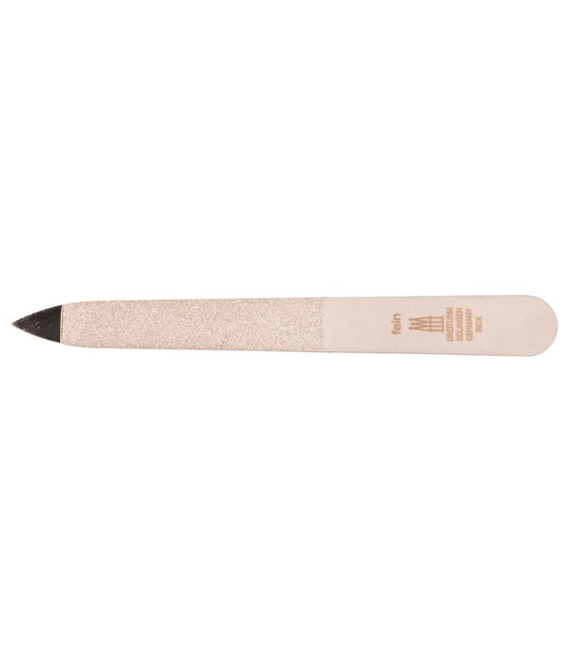 Dreiturm 3-delig etui zwart (soepel) met nagelschaar en nagelvijl - zwart leer