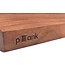 Plllank magnetische messenhouder in walnoot - voor 4 messen (breedte 25cm)