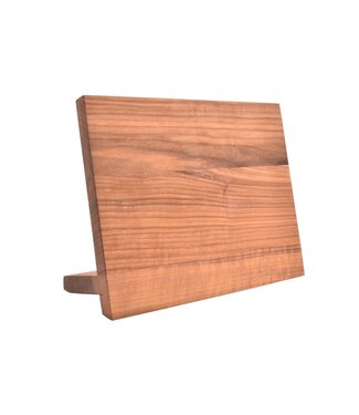 Plllank magnetische messenhouder in walnoot - voor 5 messen (breedte 35cm)