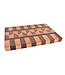 Plllank unieke kopshouten snijplank in plataan en kers - medium (± 50 x 35 cm)